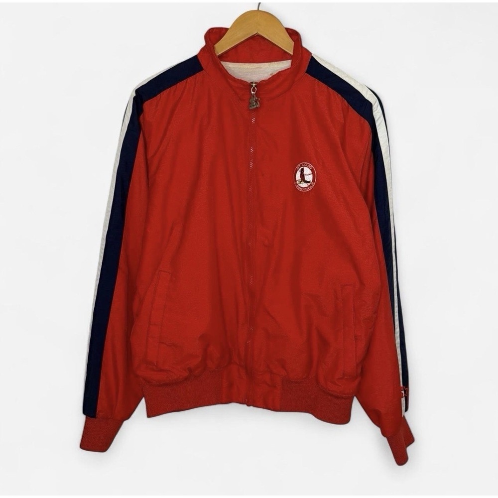 Vintage 90s Starter St. Louis Cardinals Jacket Windbreaker Men’s Size Large Rare